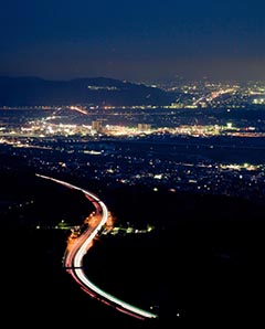 遙照山の展望台